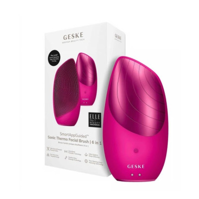 GESKE Sonic Thermo Facial Brush 6-In-1 Gray