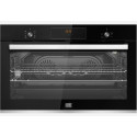 Simfer Built-in electric oven, 60cm, 66L, Tempered Black Glass - SMFELC60D