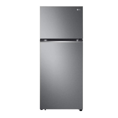 LG Double Door Refrigerator, 375 L, Silver, GN-B472PQMB