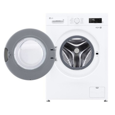 LG Front Load Washing Machine, 7 Kg, White, F2Y1HYP3W