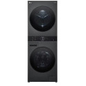 LG 12/10 Kg Wash Tower - Black Steel, W4W8BVPKZHM