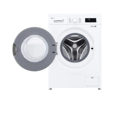 LG Front Load Washing Machine, 7 Kg, White, F2Y1HYP3W