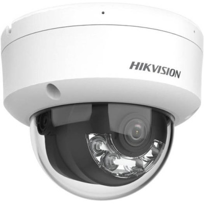Hikvision 2 MP Smart Hybrid Light Fixed Dome Network Camera, DS-2CD1123G2-LIU