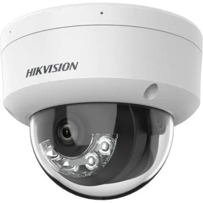 Hikvision 2 MP Smart Hybrid Light Fixed Dome Network Camera, DS-2CD1123G2-LIU