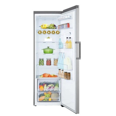 LG Lansen Single Door Refrigerator, 411 L, Silver, GR-F411ELDM