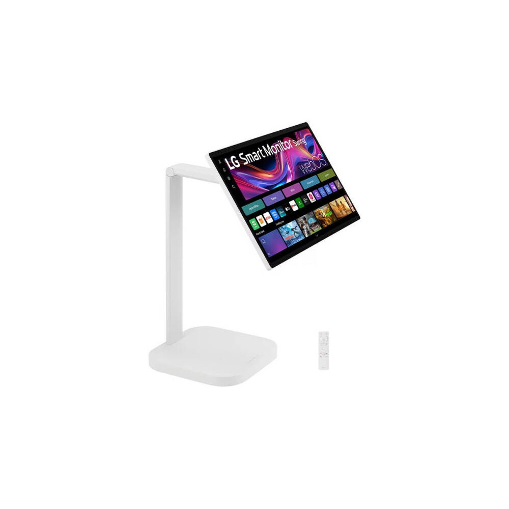 LG 31.5 inches 4K Smart IPS Touchscreen Monitor with Swing(2025), 32U889SA-W