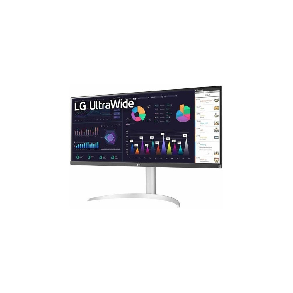 LG 34WQ650 34" UltraWide FHD IPS Monitor, 100Hz Refresh Rate, 5ms Gtg Response Time
