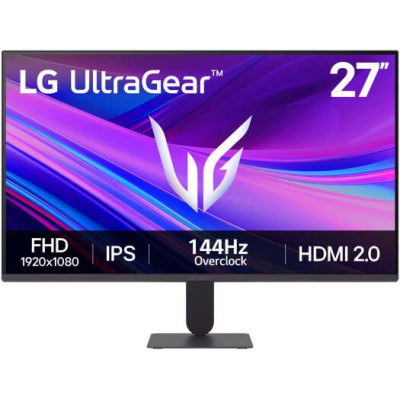 LG 24U411A-B Monitor, 24" IPS Display, FHD Resolution, 120Hz Refresh Rate, 1ms (MBR) Response Time