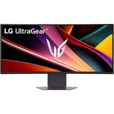 LG UltraGear G6 Gaming Curved Monitor, 32" VA Display, QHD Resolution, 180Hz Refresh Rate, 32G600A-B