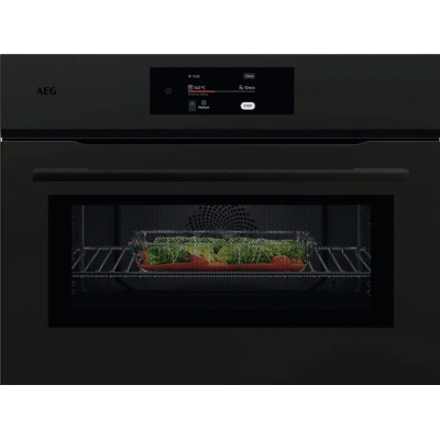 AEG - Built-in microwave-oven, 44L, Matt Black, 1000W - NKK8A701T