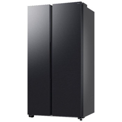 Samsung 647L Side by Side Refrigerator RS70F65QDFKW, Black