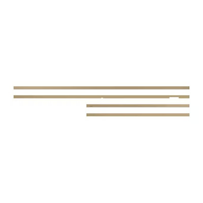 Samsung 65 Inch Frame Customizable Bezel Modern Brown - VG-SCFF65BWBZN