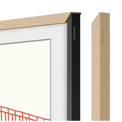 Samsung 85-inch Customizable Frame TV Bezel Teak - VG-SCFA85TKBRU