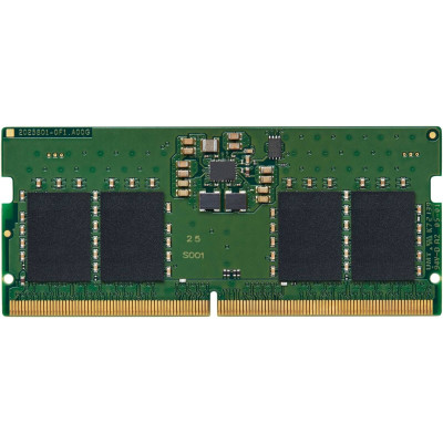 Kingston Ram 8GB 5600MT/s DDR5 Non-ECC CL46 SODIMM 1Rx16 - desktop, KVR56U46BS6-8