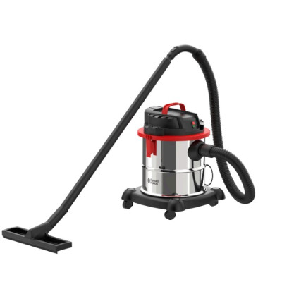 Russell Hobbs 20L Wet & Dry Drum Vacuum 1200W Metal Tank - K411F
