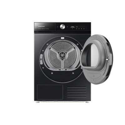 Samsung 9Kg Bespoke AI™ Dryer with Super Speed Dry and Heat Pump Tumble Dry, Black - DV90BB9445GB