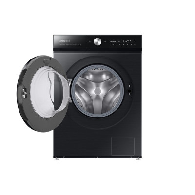 Samsung 11Kg Front Load Washing Machine with AI and EcoBubble, Black - WW11CGC04DABSG