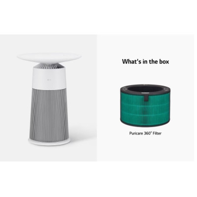 LG 2023 PuriCare™ Air Purifier, 659ft² , HEPA, AS65GDWHO