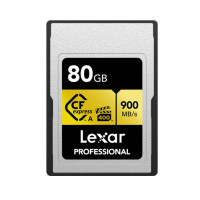 Lexar 80GB Professional CFexpress Type A Card GOLD Series