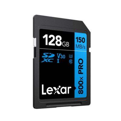 Lexar 128GB Professional 800x PRO SDXC UHS-I Memory Card