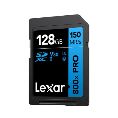 Lexar 128GB Professional 800x PRO SDXC UHS-I Memory Card
