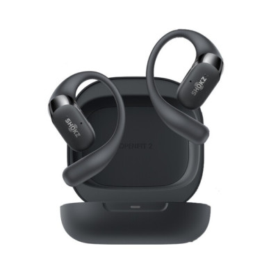SHOKZ OpenFit 2 True Wireless Open-Ear Headphones, Black - T920-ST-BK