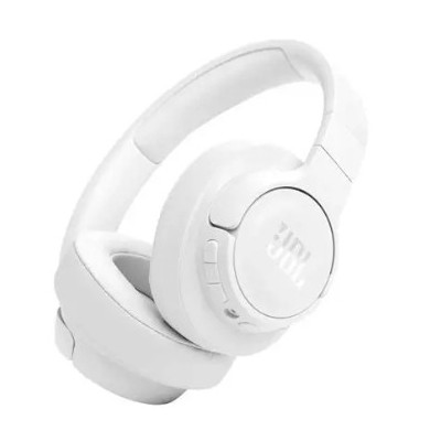 JBL Tune 770NC Adaptive Noise Cancelling Wireless Over-Ear Headphones, White