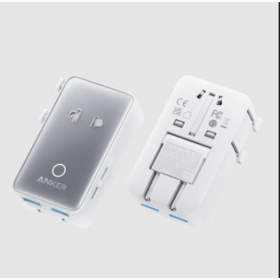 Anker A1688H11 Power Bank, 10000mAh, 30W, Built-In USB-C Cable
