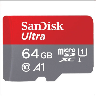 SanDisk Ultra microSDXC UHS-I Card, 64GB