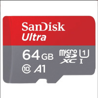 SanDisk Ultra microSDXC UHS-I Card, 64GB