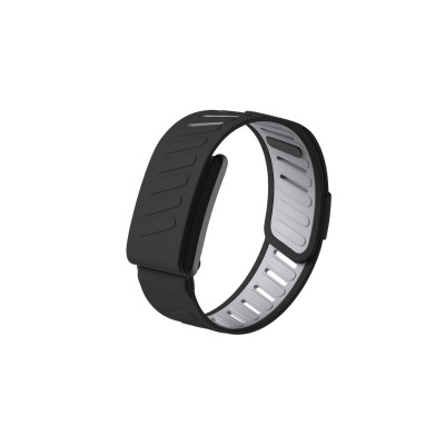 Moxedo Flow-Fit Silicone Strap Compatible with WHOOP 5.0- BLACK GRAY