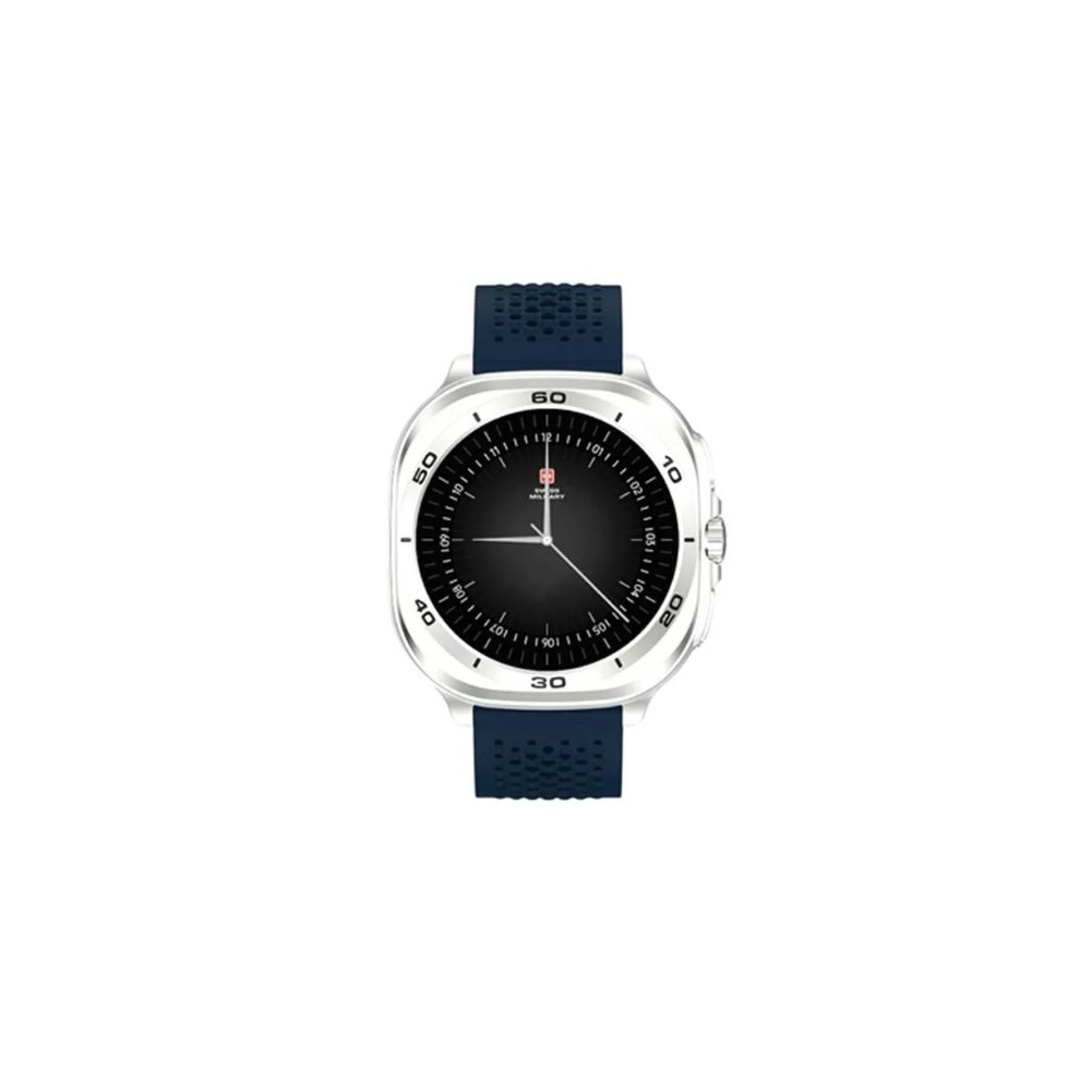 Swiss Military DOM7 Smart Watch with Gunframe Black Metal Strap, SM-WCH-DOM7-GUNF-BLKSTL