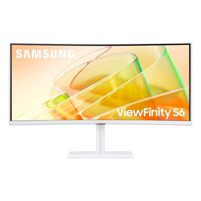 Samsung 34"(86.4cm) ViewFinity S6 Curved Monitor with Thunderbolt