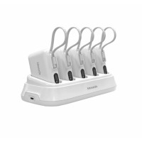 Moxedo Combo 5x 10,000 mAh Power Bank with Charging Dock