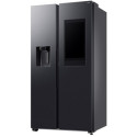 Samsung 614L Bespoke AI Refrigerator Side by Side with Family Hub, Twin Cooling Plus, Black