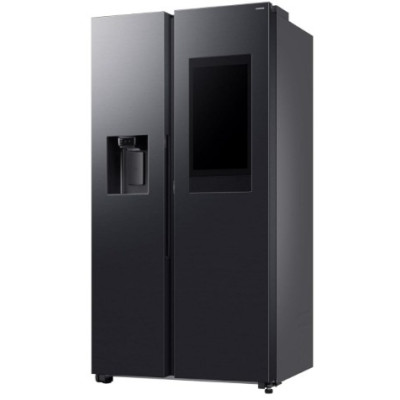 Samsung 614L Bespoke AI Refrigerator Side by Side with Family Hub, Twin Cooling Plus, Black