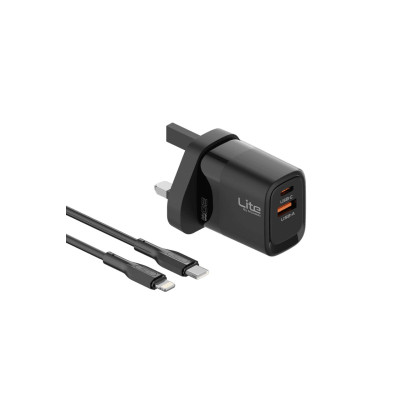 Moxedo Lite 20W GaN Charger USB-A/USB-C Ports Fast Charging PD 3.0