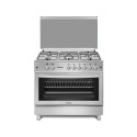 Ferre Free Standing Cooker FR-E60X90E5, 90x60cm Gas + Electric, Full Safety, 5 Gas Burners, Electric Oven