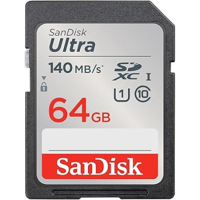 SanDisk Ultra® SDHC™ UHS-I card and SDXC™ UHS-I card - 64GB
