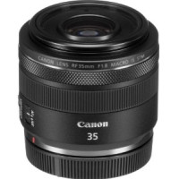 Canon RF 35mm f/1.8 Macro is STM Lens - Black