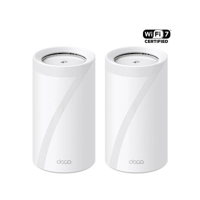 TP-Link Deco BE85(2-pack) BE19000 Tri-Band Whole Home Mesh WiFi 7 System