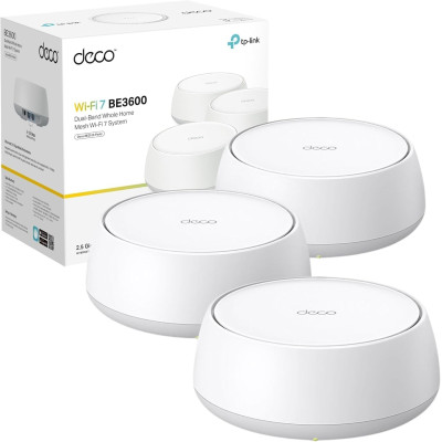 TP-Link Deco BE25(3-pack) Mesh WiFi 7 BE3600Mbps
