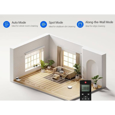 EZVIZ RC3 Robot Vacuum Cleaner, 2700 Pa Suction Power, RC3 TWT5