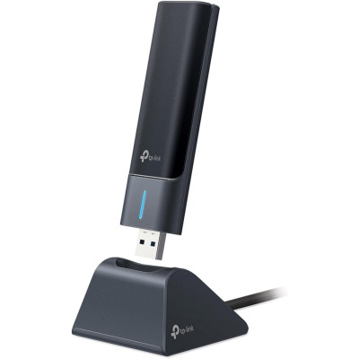 TP-Link WiFi 6E USB Adapter for Desktop PC Tri-Band Wireless Network Adapter