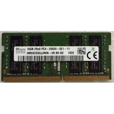 SK Hynix 16GB 2RX8 DDR4-2666V PC4 HMA82GS6JJR8N -VK NO AD RAM