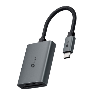 TP-Link UA430C USB-C to SD & microSD 3.0 Card Reader, 200MBps UHS-I, Up to 5 Gbps