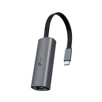 TP-Link UE302C Ultra-Speed USB 3.0 Type-C to 2.5 Gigabit Ethernet Network Adapter USB Adapter (Grey)