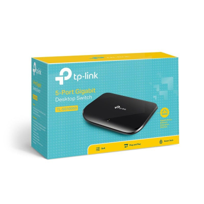 TP-Link 5 Port Gigabit Ethernet Network Switch Hub | Plug and Play