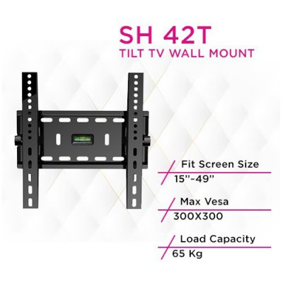 Skill Tech SH42T Heavy Duty Tilting TV Wall Mount