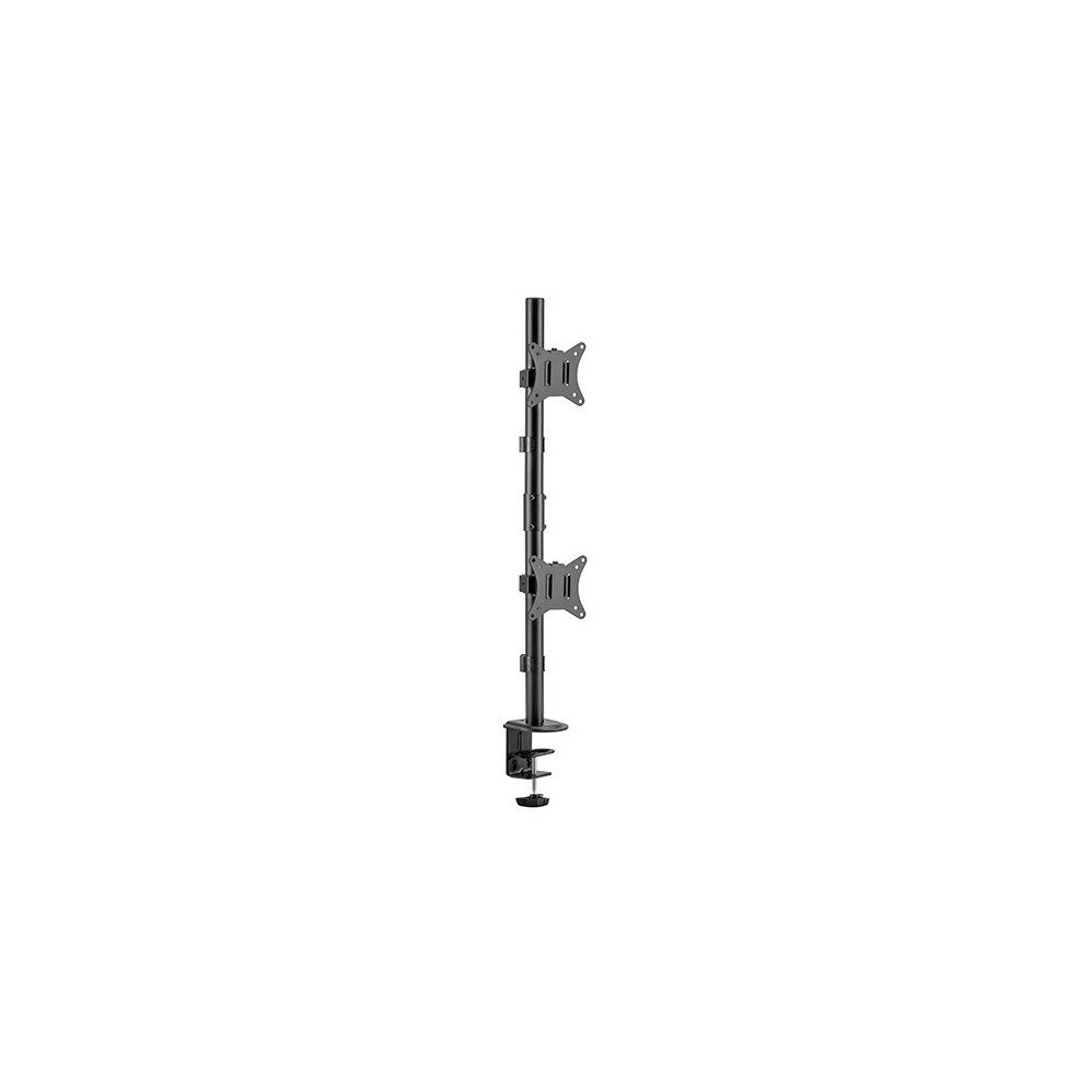 Skill Tech SH 120 C02V Vertical Dual Monitor Monitor Desk Mount